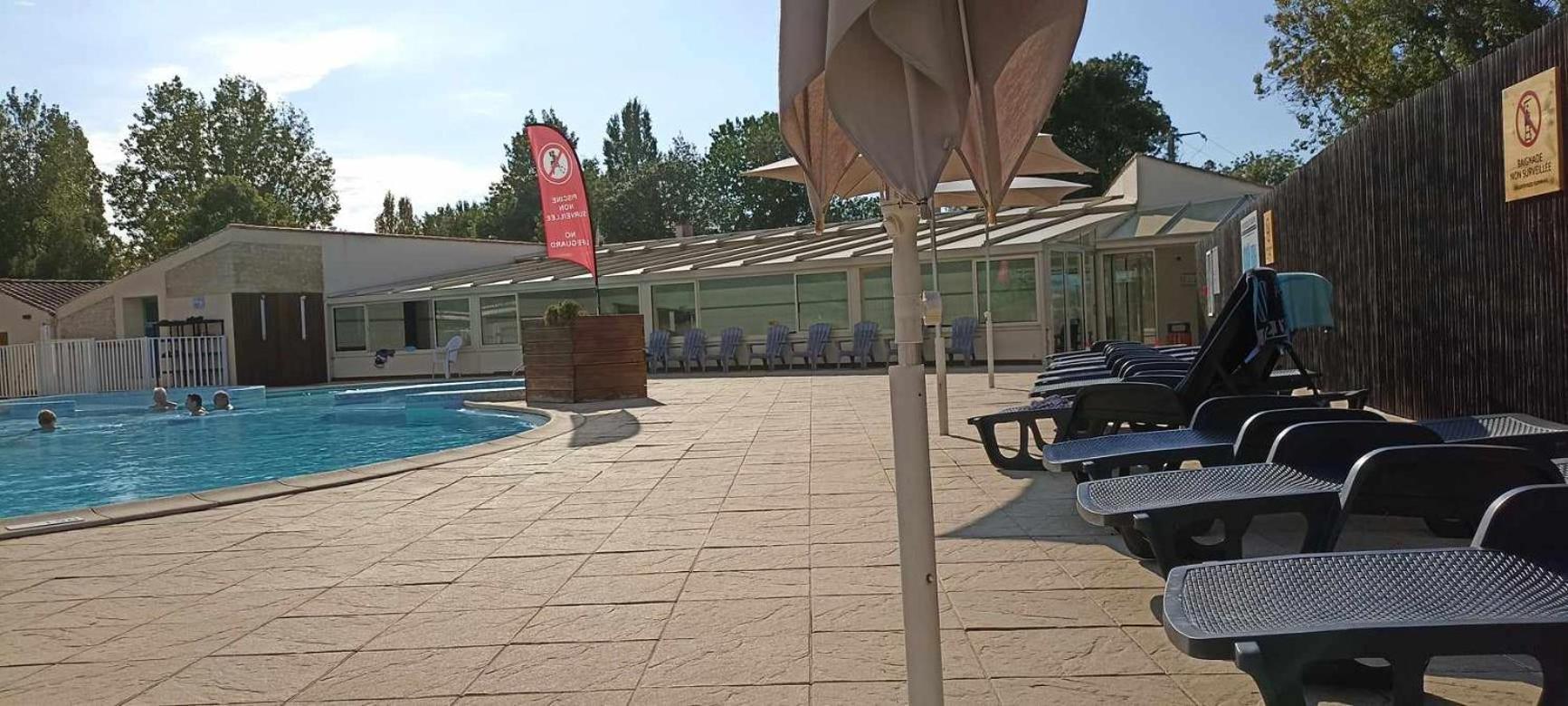 Mobilhome L'Oasis Camping Le Clos Cottet Angles  Ngoại thất bức ảnh
