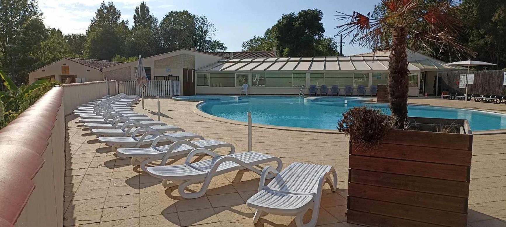 Mobilhome L'Oasis Camping Le Clos Cottet Angles  Ngoại thất bức ảnh