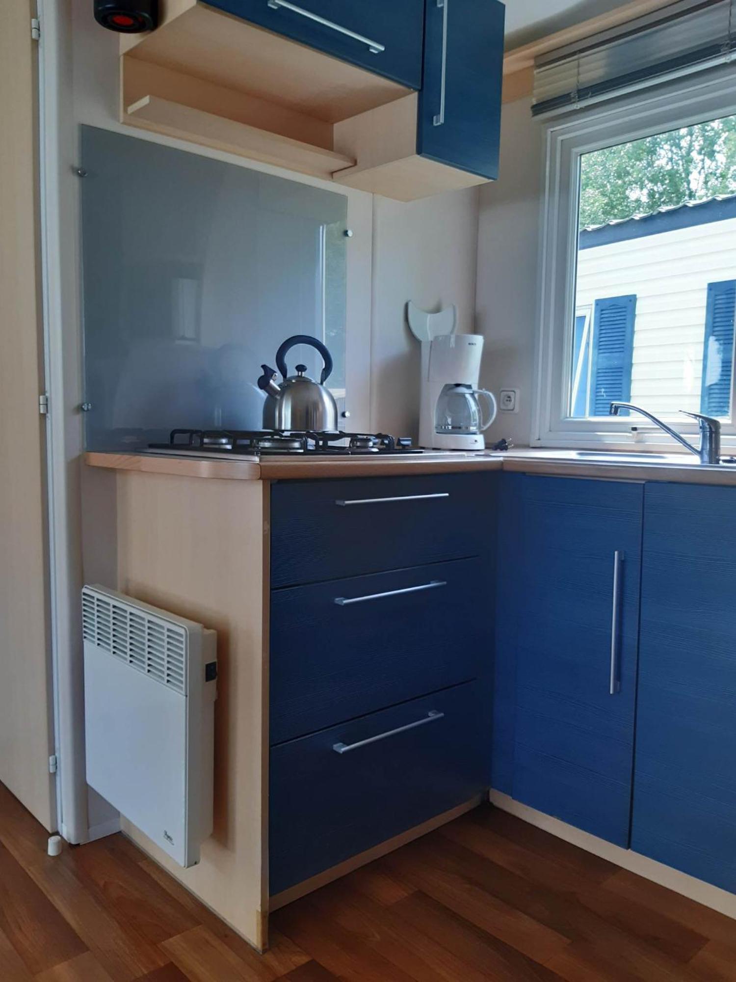 Mobilhome L'Oasis Camping Le Clos Cottet Angles  Ngoại thất bức ảnh