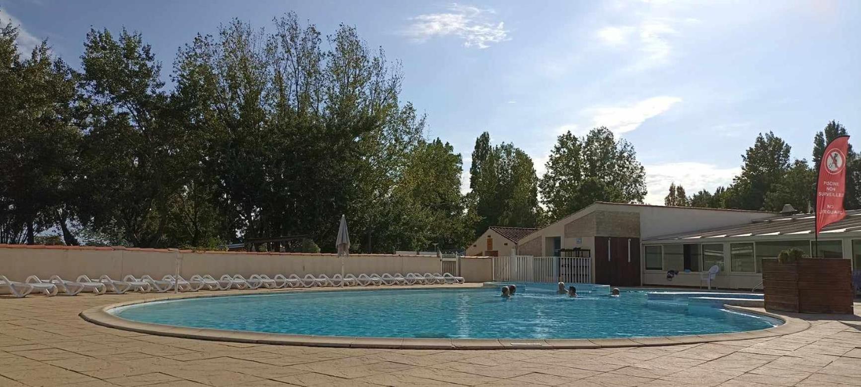 Mobilhome L'Oasis Camping Le Clos Cottet Angles  Ngoại thất bức ảnh